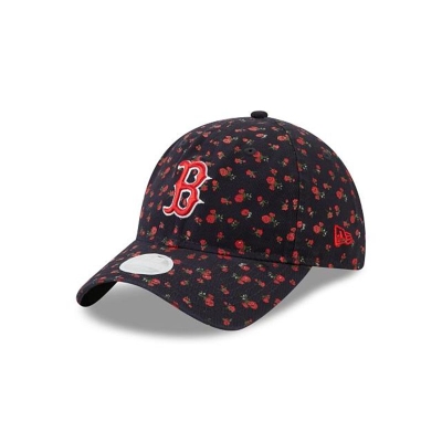 Boston Red Sox Gorra | New Era MLB Floral 9twenty Adjustable Cap Mexico - Azules